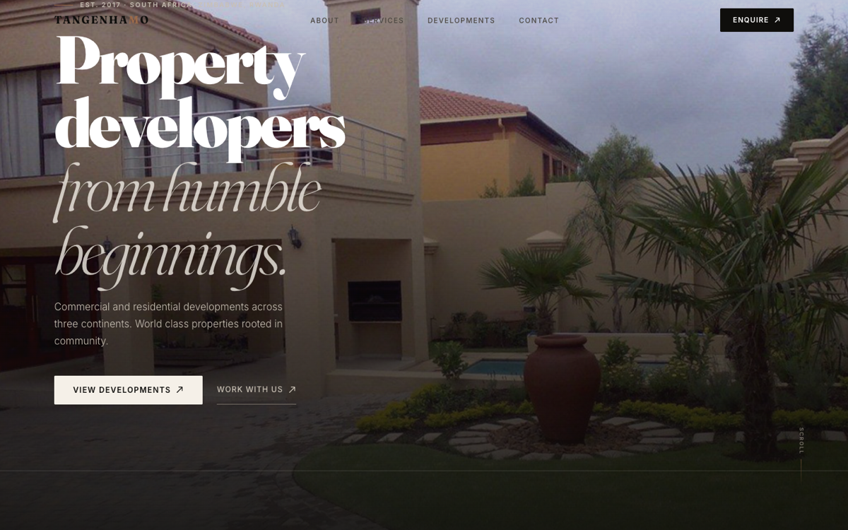 Tangenhamo Address concept